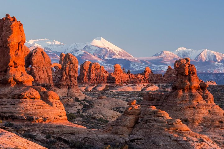 Garden of Eden and La Sal Mountains